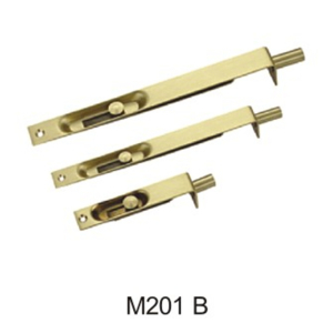 Brass or Stainless Steel Door Window Tower Bolt (M201 B)